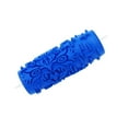 thumbnail image 4 of serony 5" Embossed Pattern Painting Roller Brush Tool for Wall DIY Decor Blue 3#, 4 of 9