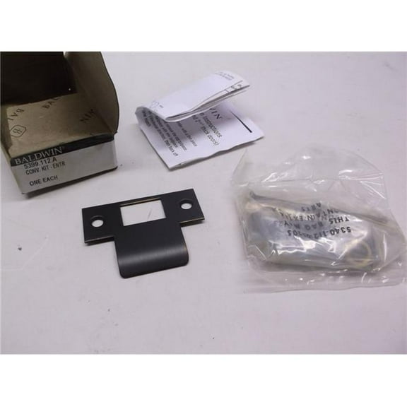 Baldwin 5399112A Venetian Bronze Thick Door Kit for Single Cylinder Handleset