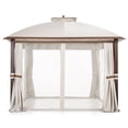 thumbnail image 3 of hometrends Venice Soft Top Square Gazebo, 3 of 4