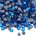 thumbnail image 1 of Hotfix Rhinestones Flatback Glass Rhinestone 6000PCS SS6 1.9-2.0MM Gemas redondas para uñas Arte Glitter Cristales Piedra DIY Bolsas Ropa Zapatos (Capri Blue), 1 of 5