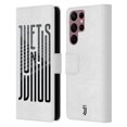 thumbnail image 1 of Head Case Designs Officially Licensed Juventus Football Club Graphic Logo  View Leather Book Wallet Case Cover Compatible with Samsung Galaxy S22 Ultra 5G, 1 of 6