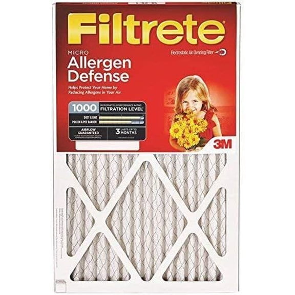 20x25x1, Filtrete Air Filter, MERV 11, by 3m