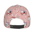 thumbnail image 6 of Haiem Girl Rabbit Baseball Cap Dad Hat Cotton Soft Adjustable Fashion Hats for Men Women Unisex Style Headwear, 6 of 9
