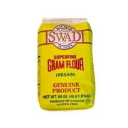 Swad Superfine Gram Flour Besan 4lbs (Pack of 8)