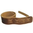 thumbnail image 2 of Adjustable Guitar Strap II Full Grain Buffalo Leather Stitched Acoustic or Electric - Distressed, 2 of 3