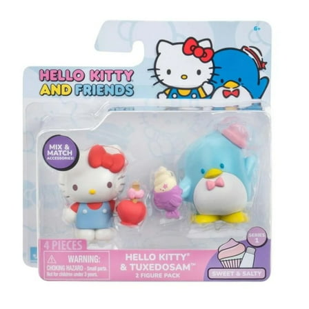 Sanrio Sweet & Salty Hello Kitty & Tuxedosam Mini Figure 2-Packs