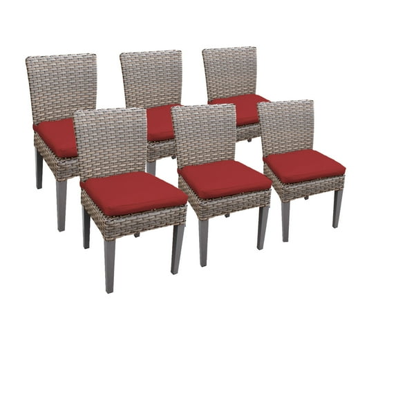 6 Harmony Armless Dining Chairs
