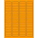 thumbnail image 3 of Box Partners LL170OR Étiquettes Rectangulaires Laser Orange Fluorescent 1,75 x 0,5 Po - Lot de 8000, 3 of 3