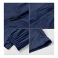 thumbnail image 5 of GrmtClth Sun Shirts for Men Long Sleeve Zip Up Uv Sun Shirts Full Zip Fishing Lightweight Quick Dry Athletic Jackets Running Summer Wear with Zipper Pocket Navy L, 5 of 8