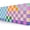 Colorful Checkered, variant on Cute Pastel Purple Desk Mat, Minimalist Large Gaming Mouse Pad Mousepad for Laplop, Kawaii Anime Desk Pad, Gradient Clouds Computer Pads, Aesthetic Stars Moon Deskpad, 31.5 X 11.8 Inch