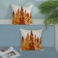 thumbnail image 5 of Fall Pillow Covers 18x18 Watercolor Burnt Orange Tree Decor Throw Pillows Case for Couch Autumn Nature Forest Indoor Outdoor Decorative Cushion Cases for Sofa Bed Decorations Set of 2, 5 of 6