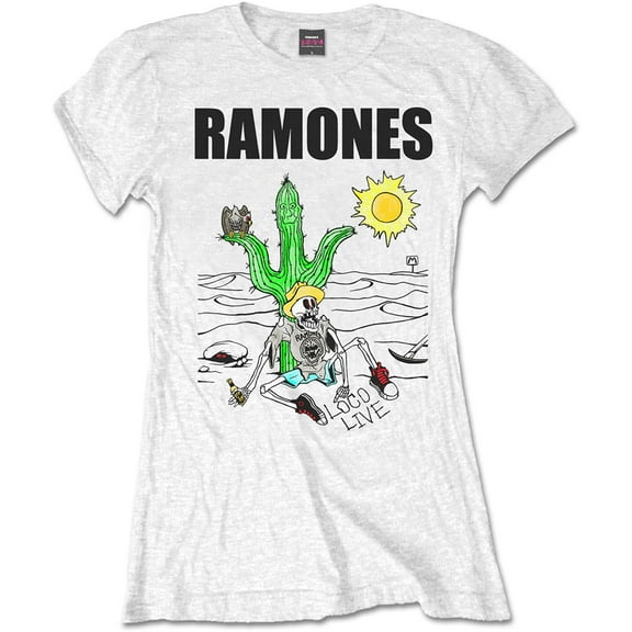Ramones Ladies T-Shirt: Loco Live (Large)