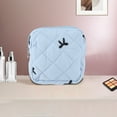 thumbnail image 5 of Unique Bargains 1 Pc Lady Portable Square Lipstick Bag for Outdoor Activities Light Blue Polyester, 5 of 6