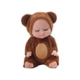 thumbnail image 2 of Realistic SleepIng Doll Toy 4.53 Inches Random Color Gift for Toddlers Boys Girls SoothIng Bedtime Buddy Animal Costume Nursery Decor Durable VInyl Stress Relief Welcome SprIng, 2 of 6
