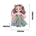 thumbnail image 3 of Gqtwoy Doll, Oriental Cute Doll, Exquisite Accessories, Lifelike Expressions, Perfect Gift for Holidays, Collectible Fashion Figure, 3 of 6
