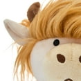 thumbnail image 5 of Medium Fancy Furry Cow Plush, Brown, 14", Easter by Way To Celebrate, 5 of 6