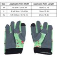 thumbnail image 3 of 1 par de guantes de jardinería de piel de oveja, guantes de trabajo de utilidad transpirables con pantalla táctil para mecánica de construcción de jardines, 3 of 8