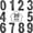 Black, variant on 20 Pieces House Numbers Mailbox Numbers 0-9, 3D Door Address Numbers Self Adhesive Mailbox Numbers Sticker or House, Apartment, Office, Hotel Room, Mailbox Signs (Bronze, 2.76 Inch)