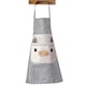 thumbnail image 1 of Lovely Pig Polyester Sleeveless Pockets Home Kitchen Cooking Anti-Splash Apron, 1 of 4