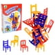 thumbnail image 5 of Juego de sillas apilables de colores para niños, juego de sillas de equilibrio, sillas apilables, 24 Uds., 5 of 9