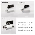 thumbnail image 6 of MINI Brass Ball Valve 1/8" 1/4" 3/8" 1/2" BSP Threaded Male To Female Water Gas Oil Shut Off Valve Air Compressor Accessory ,High Quality Seals, 6 of 6