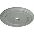 thumbnail image 4 of Ekena Millwork CM41CL Classic Ceiling Medallion, 41 1/8"OD x 4"ID x 2 1/8"P, Factory Primed, 4 of 4