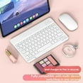 thumbnail image 5 of Slim Rechargeable Bluetooth Keyboard and Mouse Set for Laptop USB 2.4G Wireless Keyboard and Mouse Combo, 5 of 10