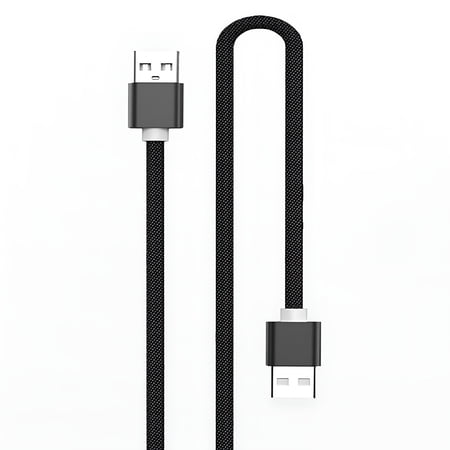 GJX 2026 New 78.74" Usb Male to Usb Male Cable for Data Transfer,Device Connection,Charging,Computer Peripherals Black