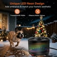 thumbnail image 4 of 5.5L Heated Water Bowl, 1.45Gal Large Heated Dog Bowls for Outside, Outdoor Winter Waterproof Heat Pet Water Bowl with Chew Resistant Power Cord & LED Neon for Dog/Cat/Chicken/Duck/Rabbit, 4 of 9