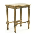 thumbnail image 4 of Zentique ELF150520 27 x 30.25 x 20.25 in. Burkett End Table, Distressed Gold, 4 of 4