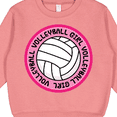 thumbnail image 3 of Inktastic Volleyball Girl Toddler Sweatshirt, 3 of 4
