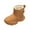 Khaki, variant on Fozruso Winter Insulated Winter Boots For Kids With Tread And Thick Warmth For Girls 3 12 Years,Warm Winter Boots Sizes 10 Little Kid(3.5-4 Years)