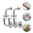 thumbnail image 2 of MasteelfCA Support de Main Courante 5 Pcs en Acier Inoxydable, Support de Rambarde Mobile pour Escalier et Terrasse, 2 of 9