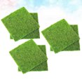 thumbnail image 3 of 6pcs DIY Creative Micro Landscape Decoration Simulation Lawn Moss for Garden Ground Pot 15x15cm(Green), 3 of 8