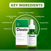 Clovate Anti-Aging Face Serum 30ml for Women - Nourishing and Rejuvenating