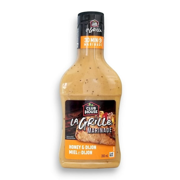 Club House La Grille Honey & Dijon Marinade 350ml/12.3 oz., Bottle