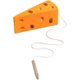 thumbnail image 1 of Juguetes para enhebrar queso con cordones de madera, juguete de habilidades motoras finas, rompecabezas de bloques de madera, juego de viaje en avión, aprendizaje temprano Sincero Hogar, 1 of 3