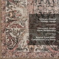 thumbnail image 6 of Nuloom Hillstone Collection Traditional Vintage Medallion Area Rug, 2' 8" x 8', Runner, Marlowe Light Grey, 6 of 7