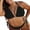 Black, variant on Cathalem Modest Bikini Sets for Women Two Piece Swimsuit Tummy Control Bathing Suit V Neck Swimwear 2025 Swim Suit (White,XXXL)