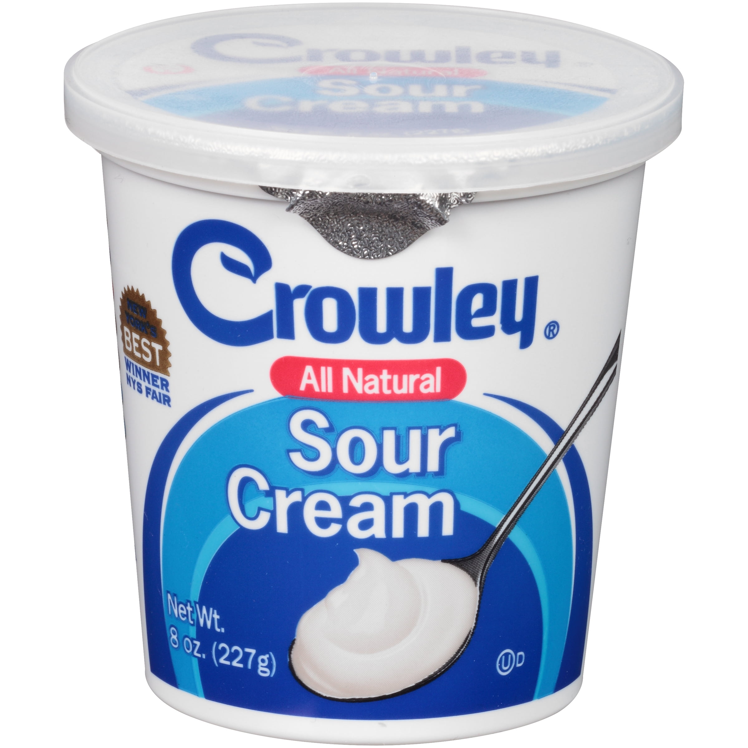 Crowley All Natural Sour Cream, 8 Oz.