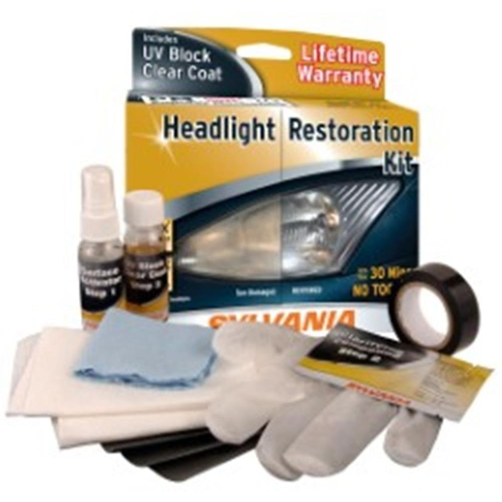 Sylvania Waxes & Treatments Headlight Restoration Kit 38771 Walmart