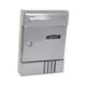 thumbnail image 2 of Buzones de pared para buzón exterior con cerradura, 2 llaves y soporte para sobres Gris, 2 of 9