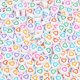 thumbnail image 1 of 100/200/300/500PC Mixed White Letter Acrylic Beads Round Flat Alphabet Beads For Jewelry Making Handmade Diy Bracelet Necklace, 1 of 5