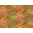 thumbnail image 1 of Ahgly Company Machine Washable Indoor Rectangle Transitional Mahogany Brown Area Rugs, 8' x 10', 1 of 7