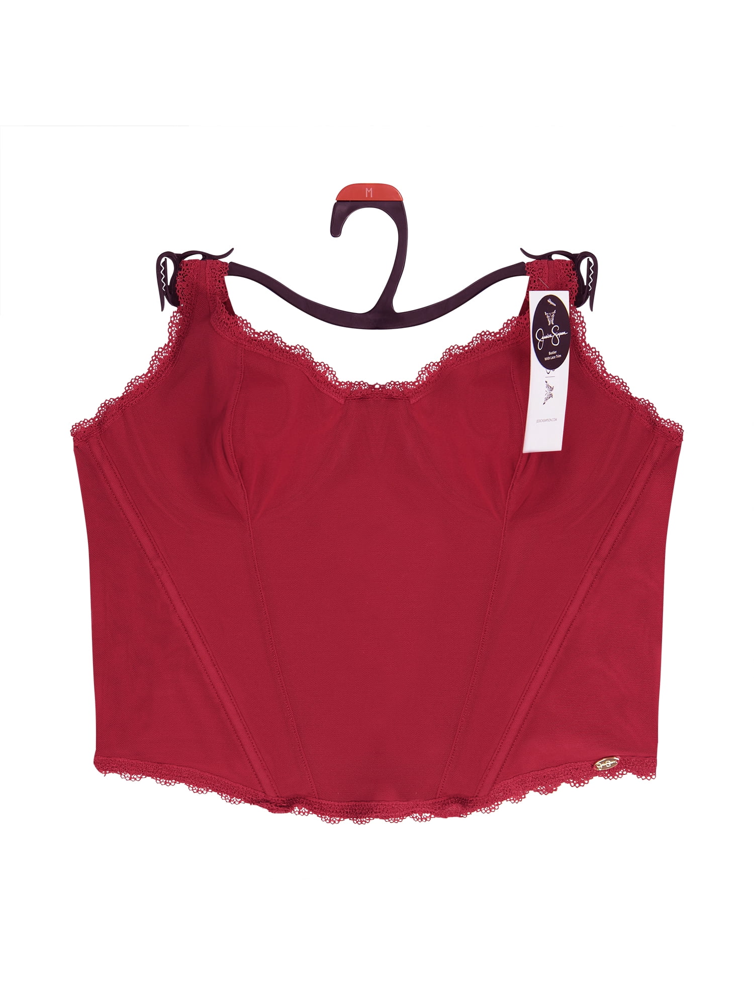 Jessica Simpson Women's Mesh Lace Bustier, Size S-XXXL