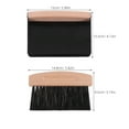 thumbnail image 2 of Raindrops Compact Desktop Broom and Dustpan Set, Black, Portable, Space-Saving, Detachable Design for Easy Cleaning, 1 Set, 2 of 7