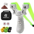 thumbnail image 1 of Piaoyu Juego de Tirachinas de Resina, Cinturón de Goma Plano para Adultos de Gran Tamaño para Práctica de Tiro, Entretenimiento Diario Alivio Del Estrés, Juguete de Juego de Catapulta Genial para Ext, 1 of 12