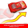 thumbnail image 3 of Disney and Pixar Cars Action Scene Lightning McQueen, Battery-Powered Toy Vehicle with Sound Effects, 3 of 6