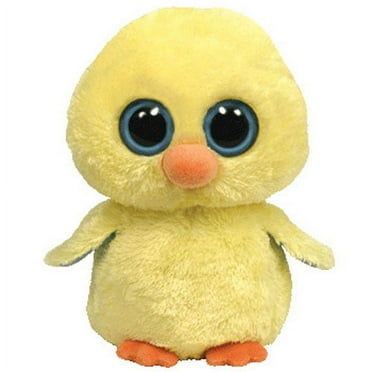 TY Beanie Boos - GOLDIE the Yellow Chick (Solid Eye Color) (Medium Size - 9 inch)