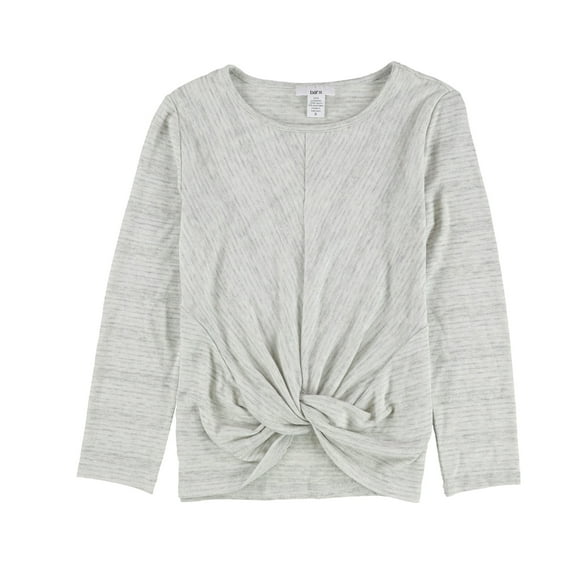 bar III Womens Knot Basic T-Shirt